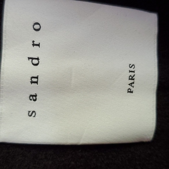 Sandro Mystree Double breasted Coat NWT 34 us size 2 - Picture 9 of 10